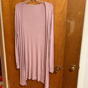 Active USA Soft Pink Drape Cardigan